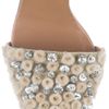 Valentino CrystalEmbellished Satin Sandals in Pink (rose) - Lyst