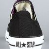 Converse The Chuck Taylor All Star Double Tongue Sneaker in Black and Iris Orchid in Black - Lyst