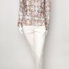 Erdem Antonia Long Sleeve Blouse in Pink (floral) - Lyst
