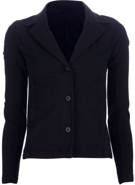 Issey Miyake Cauliflower Three Button Jacket in Black - Lyst