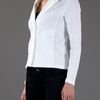 Issey Miyake Cauliflower Three Button Jacket in White - Lyst