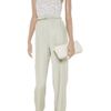 Stella Mccartney Abaca Silk Pants in Beige (gray) - Lyst