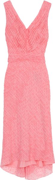Jason Wu Cascade Back Dress in Pink - Lyst