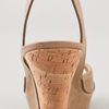 Belle By Sigerson Morrison Balena Wedge Sandals in Brown (fango) - Lyst