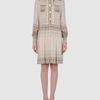 Chloé Short Dress in Beige (ivory) - Lyst
