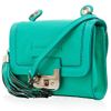 Diane Von Furstenberg Mini Harper Leather Combo Bag in Blue (gold) - Lyst