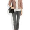 Goldsign Virtual Highrise Cropped Skinny Jeans in Gray (charcoal) - Lyst