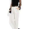 Gucci Mattesatin and Silkblend Pants in White (ivory) - Lyst