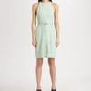 Proenza Schouler Silk Dress in Blue (aqua) - Lyst