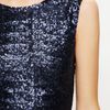 Free People Lucinda Sequin Dress in Blue (matte navy) - Lyst