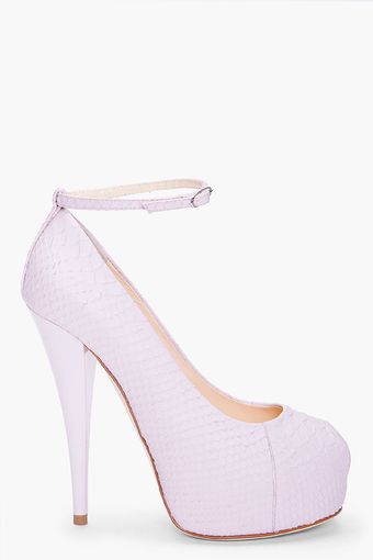 Giuseppe Zanotti Lavender Scale Pumps - Lyst