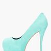Giuseppe Zanotti Mint Green Suede Pumps in Green (mint) - Lyst