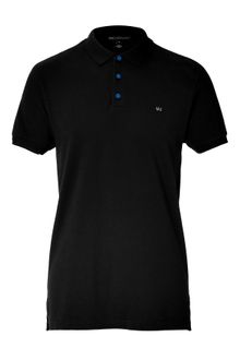 Marc By Marc Jacobs Black Mj Logo Polo Shirt - Lyst