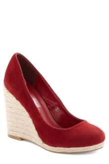 ModCloth Fire Espadrille Wedge - Lyst