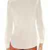 Moschino Chaintrimmed Silk Top in Beige (cream) - Lyst