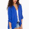 Nasty Gal Boardwalk Blazer  Blue in Blue - Lyst