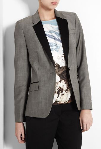 Paul Smith Black Label Taupe Rivere One Button Jacket - Lyst
