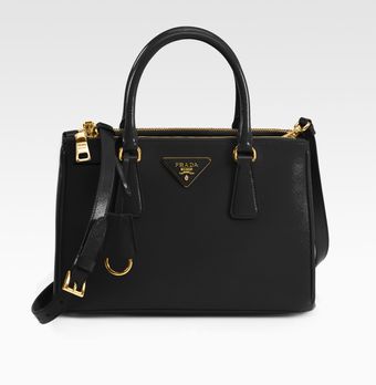 Prada Saffiano Vernice Tote Bag - Lyst