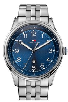 Tommy Hilfiger Round Stainless Steel Bracelet Watch - Lyst
