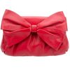 Valentino Bow Detail Shoulder Bag in Red - Lyst
