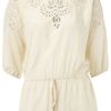 Beyond Vintage Floral Tunic Ivory in White (floral) - Lyst