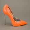 Casadei Stiletto Pump in Orange - Lyst