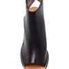 Chloé Leather Platform Wedge in Black - Lyst