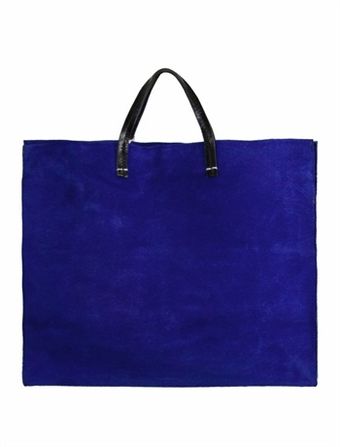  Suede Simple Tote 