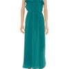 Geren Ford Polkadot Silk Maxi Dress in Blue (teal) - Lyst