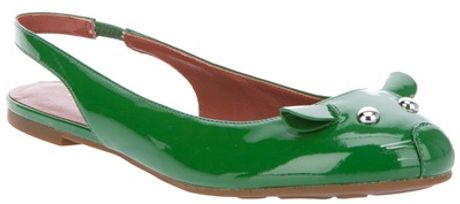 Marc By Marc Jacobs Animal Motif Sandal in Green (animal) - Lyst