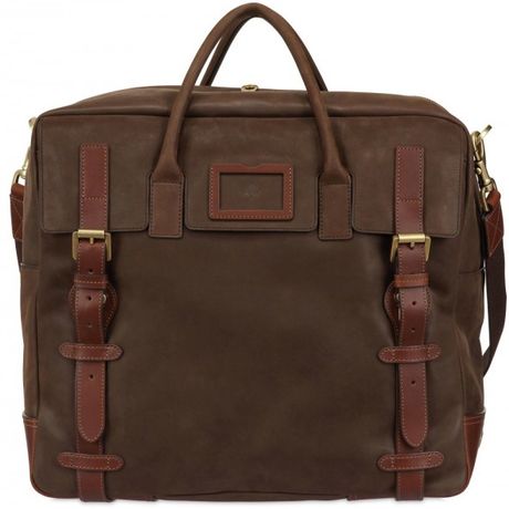 Mulberry Rockley Day Bag Bag in Brown for Men (chocolate) - Lyst