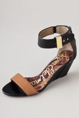 Sam Edelman Sophie Two-tone Wedge Sandal