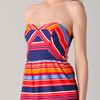 Shoshanna Frannie Striped Strapless Dress in Multicolor - Lyst