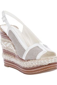 Tory Burch Wedge Sandal - Lyst