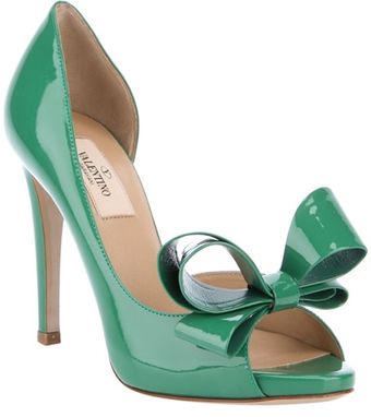 Valentino Bow Sandal - Lyst