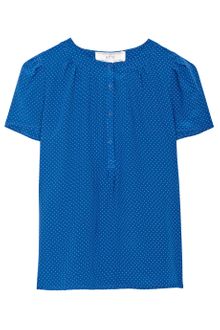 Vanessa Bruno Athé Polka Dot Blouse - Lyst