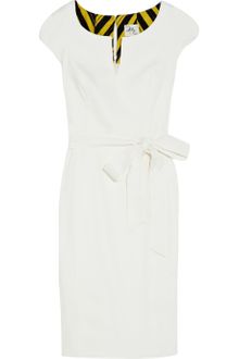 Milly Haley Belted Linenblend Dress - Lyst