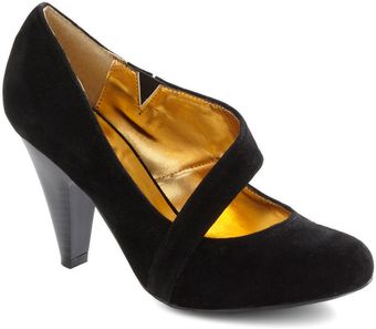 ModCloth Career Crossover Heel - Lyst