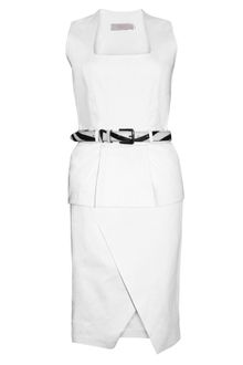 Preen Line White Alice Dress - Lyst