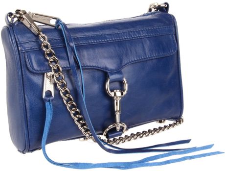 Rebecca Minkoff Mac Clutch in Blue (cobalt) - Lyst