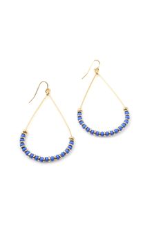 Vanessa Mooney Teardrop Earrings Blue - Lyst