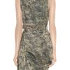 Vivienne Westwood Anglomania Fond Printed Crepe Dress in Gray - Lyst