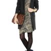 Vivienne Westwood Anglomania Fond Printed Crepe Dress in Gray - Lyst