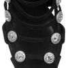 Christian Louboutin 20th Anniversary Neuron 120 Suede Cage Sandals in Black - Lyst
