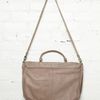 Free People Amina Vintage Stud Satchel in Beige (stone) - Lyst