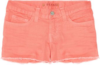  Lowrise Denim Cutoff Shorts 