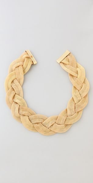  Braided Bib Necklace 