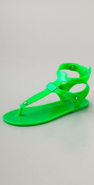 Marc By Marc Jacobs Thong Sandal in Green - Lyst
