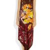 Missoni Patricia Printed Silkchiffon Dress in Brown (multicolored) - Lyst
