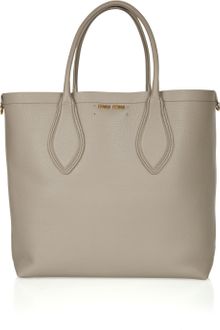 Miu Miu Leather Tote - Lyst
